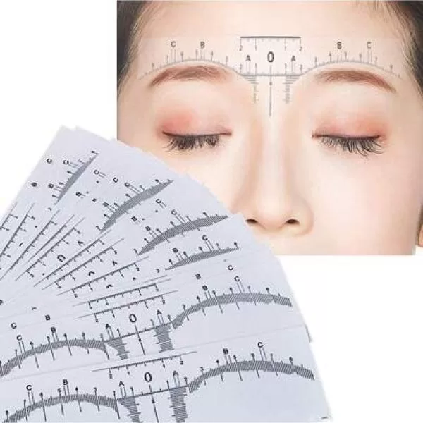 Sticker de Medicion de Cejas